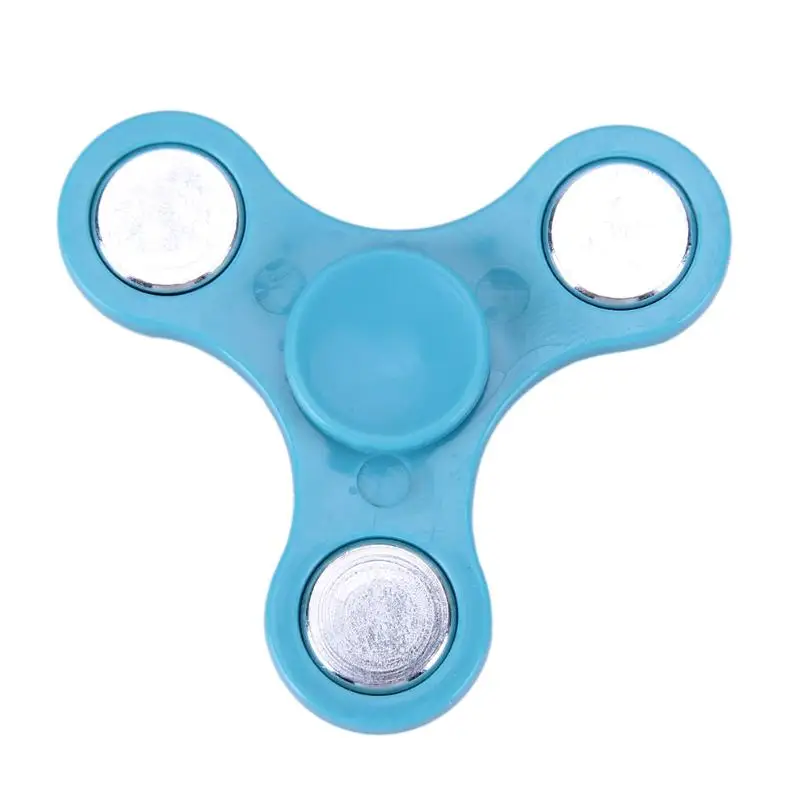 Пластиковый подшипник Tri-Spinner ABS EDC ручной Спиннер для аутизма и СДВГ Fidget Spinner анти-стресс детские игрушки долгое время отжима