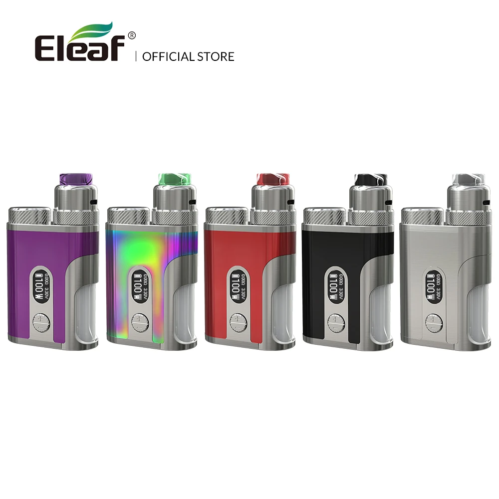 Original Eleaf Pico Squeeze 2 Kit with Coral 2 Atomizer 100W vape kit 8ml tank font