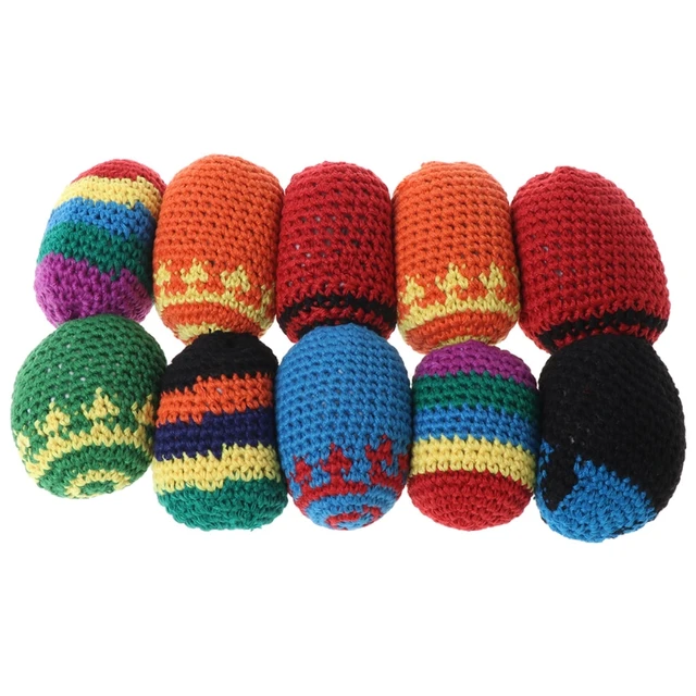 Free Shipping Handmade Sacks Foot Toy Balls Magic Juggling Ball Kid Outdoor Toy Soft Ball 6