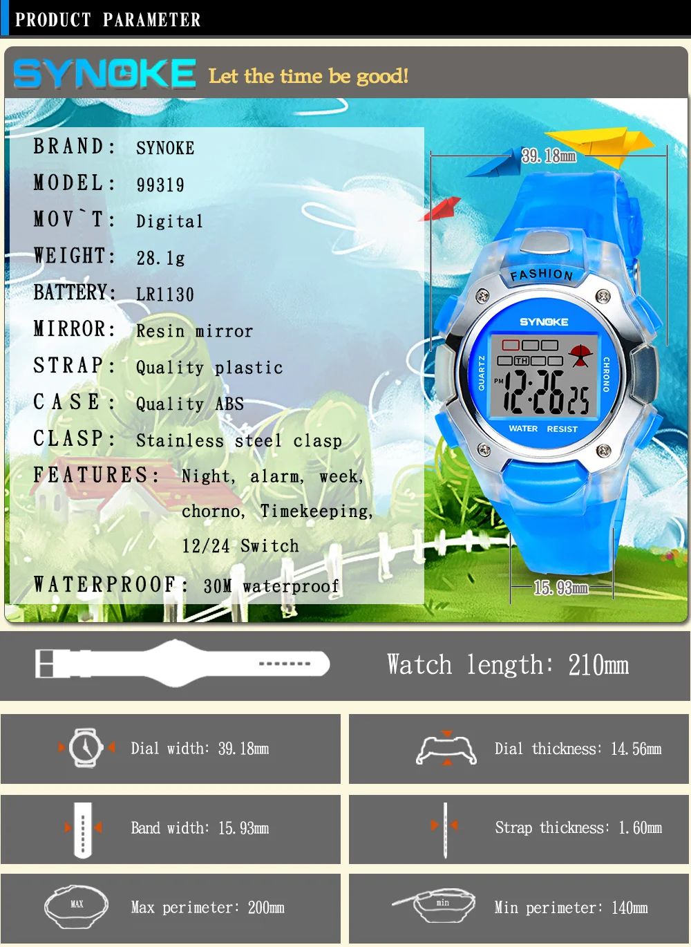 Sports Children Watches For Girls Boys Military Waterproof Wristwatch Analog Display LED Digital Children Watch for Kids