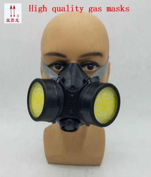Промышленные Анти-пыль Краски Респиратор маска газов, химических фильтр Краски Защитное снаряжение противогаз