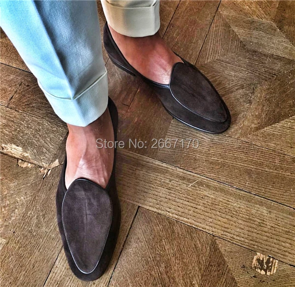 Negro Casual Hombre Pic Barco Más Caminar Los En Calzado Pic Tamaño Mocasines Conducción Brown Zapatos Suede as Deslizamiento Hombres Planos Transpirable As E5qgndq1O