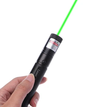 

Professional Green Laser Pointer Pen 5mW 532nm 301 Green Laser Pointer Pen Lazer Light Visible 18650 Battery