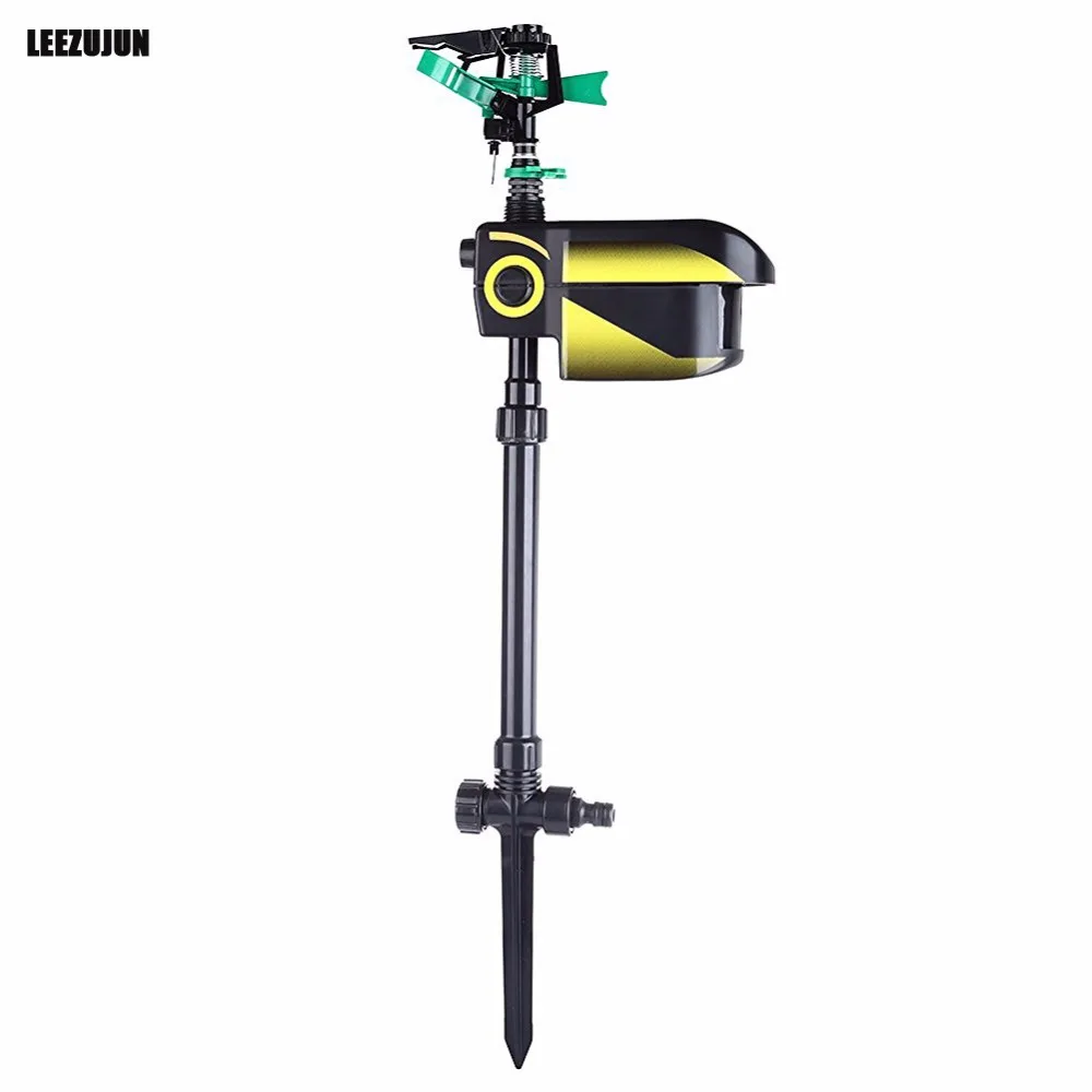 Solar powered Motion Activated Animal Away Sprinkler, Water Jet Blaster