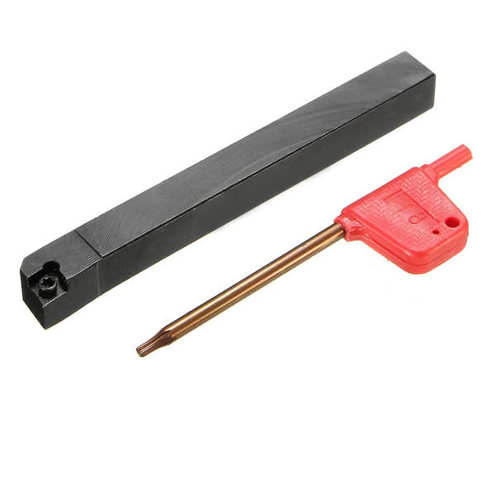 

1 Set Lathe Turning Tool S08K-SDUCR07 95 Degree Boring Bar + DCMT0702 Carbide Inserts + Wrench