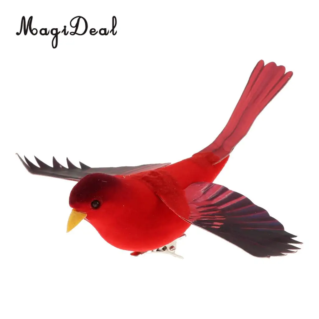 Spreading Winds Artificial Feathered Foam Birds Home Garden Wedding Decor