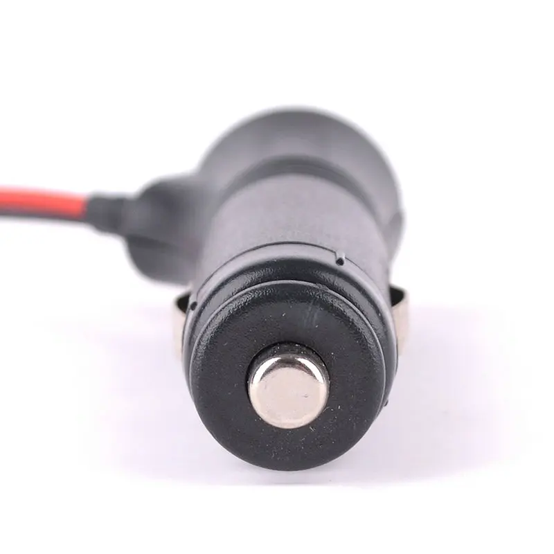 Universal Switch 3m 12V 24V Male Car Cigarette Lighter Power Supply Cord Plug Connector With Switch  