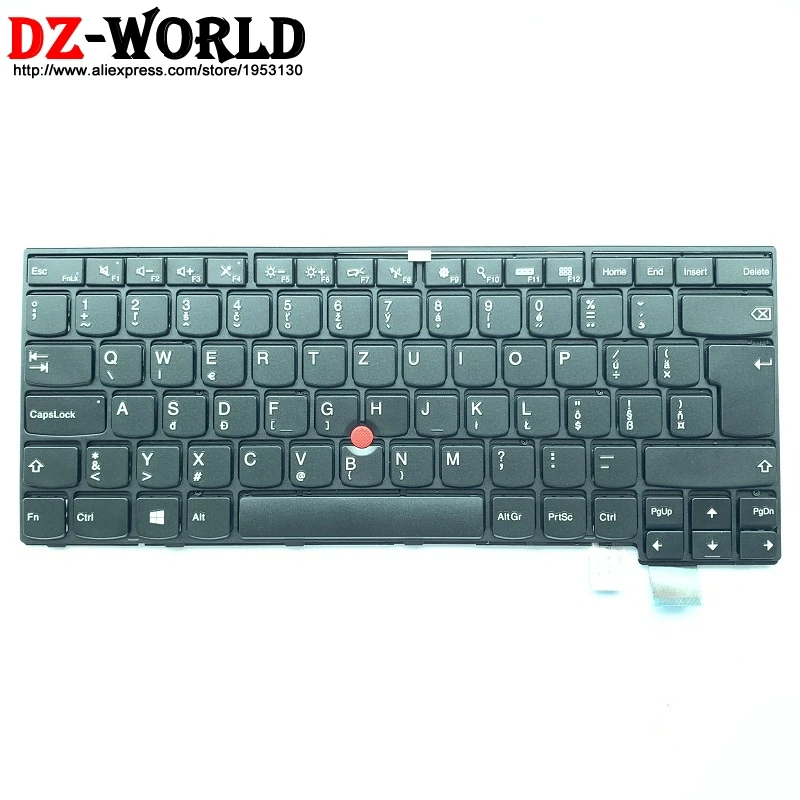 Новая Оригинальная клавиатура SK для Lenovo Thinkpad 13 2nd Gen 2 S2 T460S T470S Teclado 00PA435 00PA517