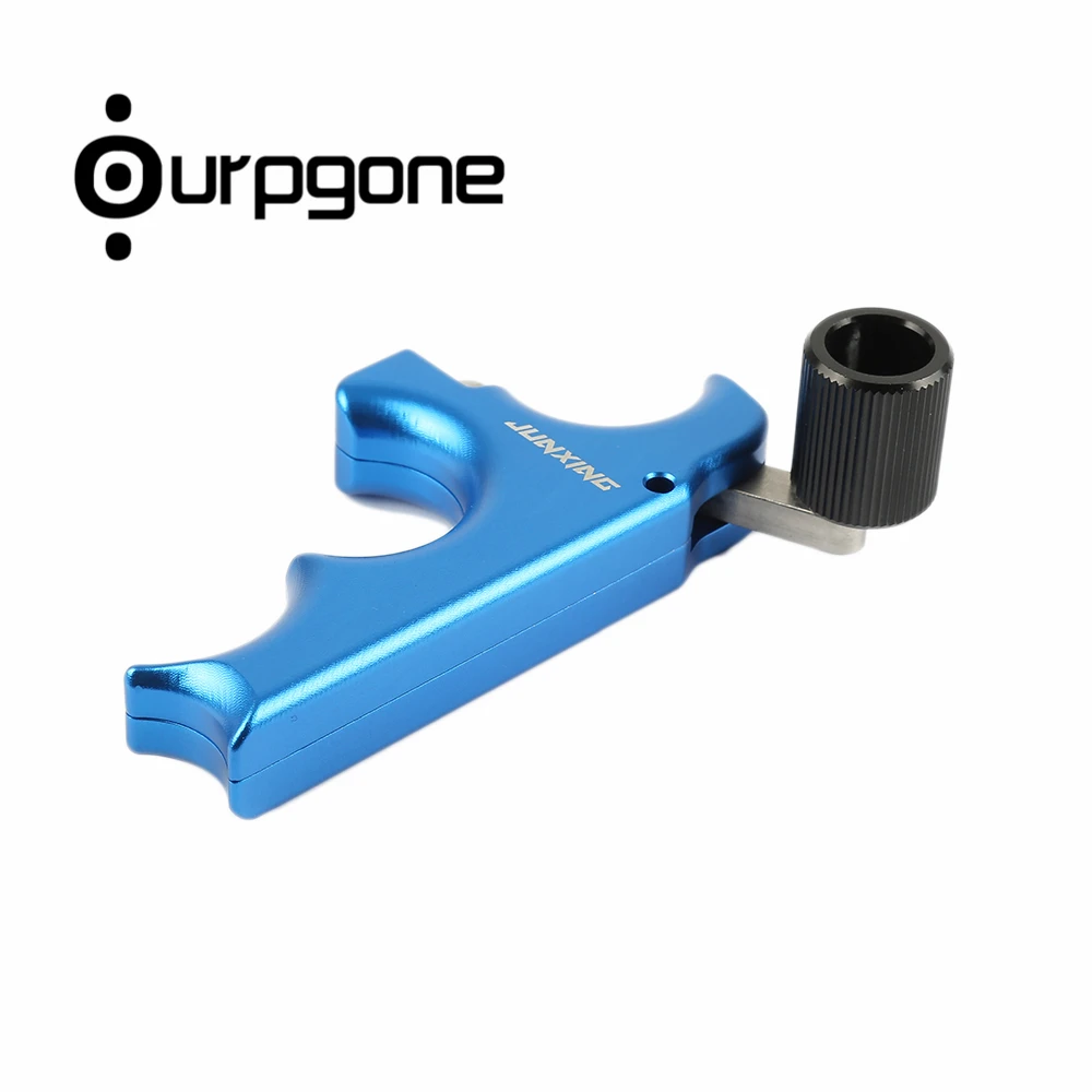 

Ourpgone 1*Compound Bow Release Aluminum Recurve Bow Release 3 Finger Bracket HuntingCompound Arrows Bow Release Free shipping