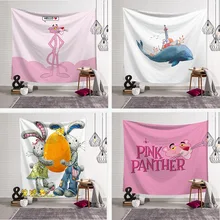 Digital Print Tapestry Wall Blanket Beach Towel Pink Cartoon.Tapestry Colored Printed Decorative Mandala Tapestry Indian Digital Print Tapestry Wall Blanket Beach Towel Pink Cartoon.Tapestry Colored Printed Decorative Mandala Tapestry Indian