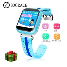 Q750 Смарт часы для детей с играми gps сенсорный телефон умные sos