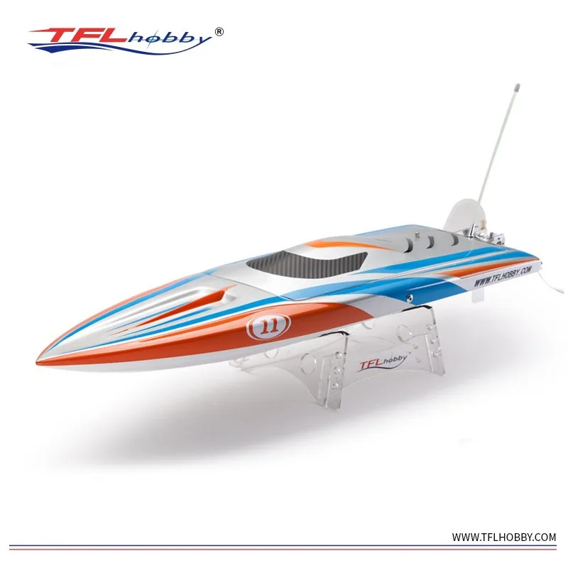 1111 ракета стекловолокна гоночный катер/бесщеточный для электрической лодки белый и красный цвет с 2958 KV2881 бесщеточный мотор 70A ESC