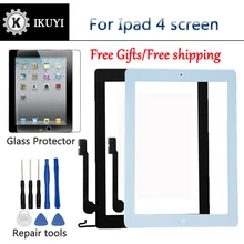 New for iPad 4 Touch Screen Digitizer A1458 A1459 A1460 and Home Button Front Glass Display Touch Panel Replacement New for iPad 4 Touch Screen Digitizer A1458 A1459 A1460 and Home Button Front Glass Display Touch Panel Replacement