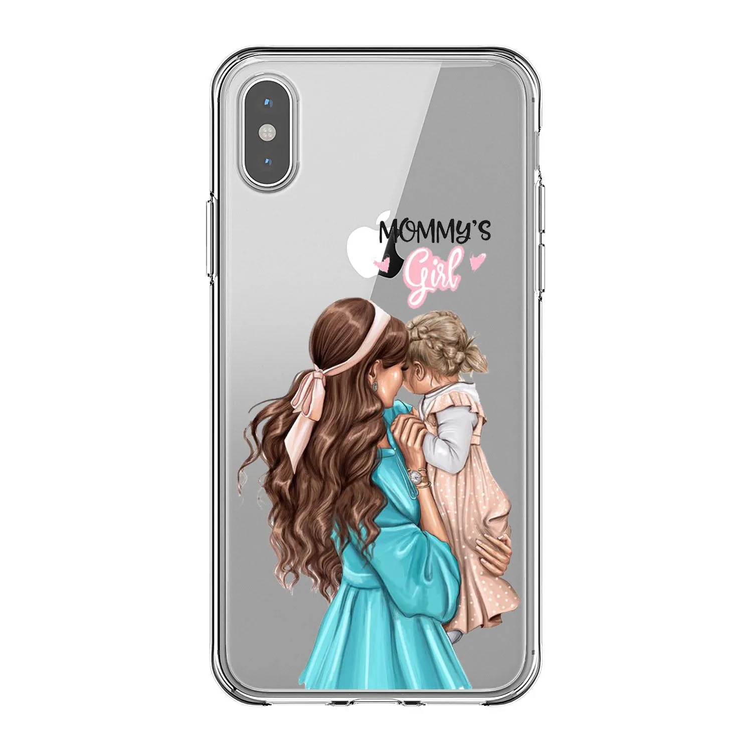 Модный черный коричневый Чехол для iPhone X XS Max XR 8 7 6 6s Plus 5 5s SE силиконовый женский