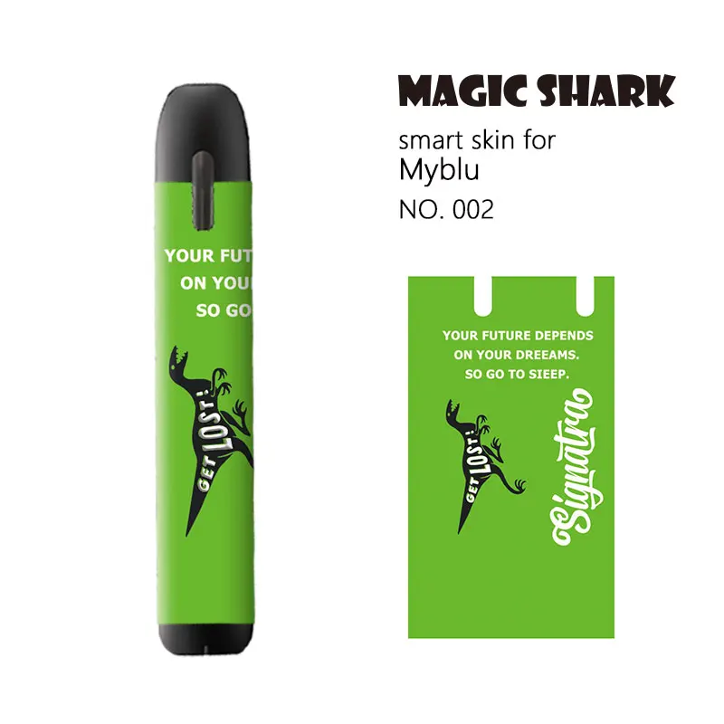 Новинка 2021 милая мультяшная стерео наклейка Magic Shark для Myblu на чехол электронной