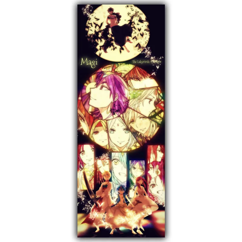 

Labyrinth of Magic Poster Popular Classic Japanese Anime Home Decor Silk Poster Picture Print Wall Decor 30x80cm 50x133cm