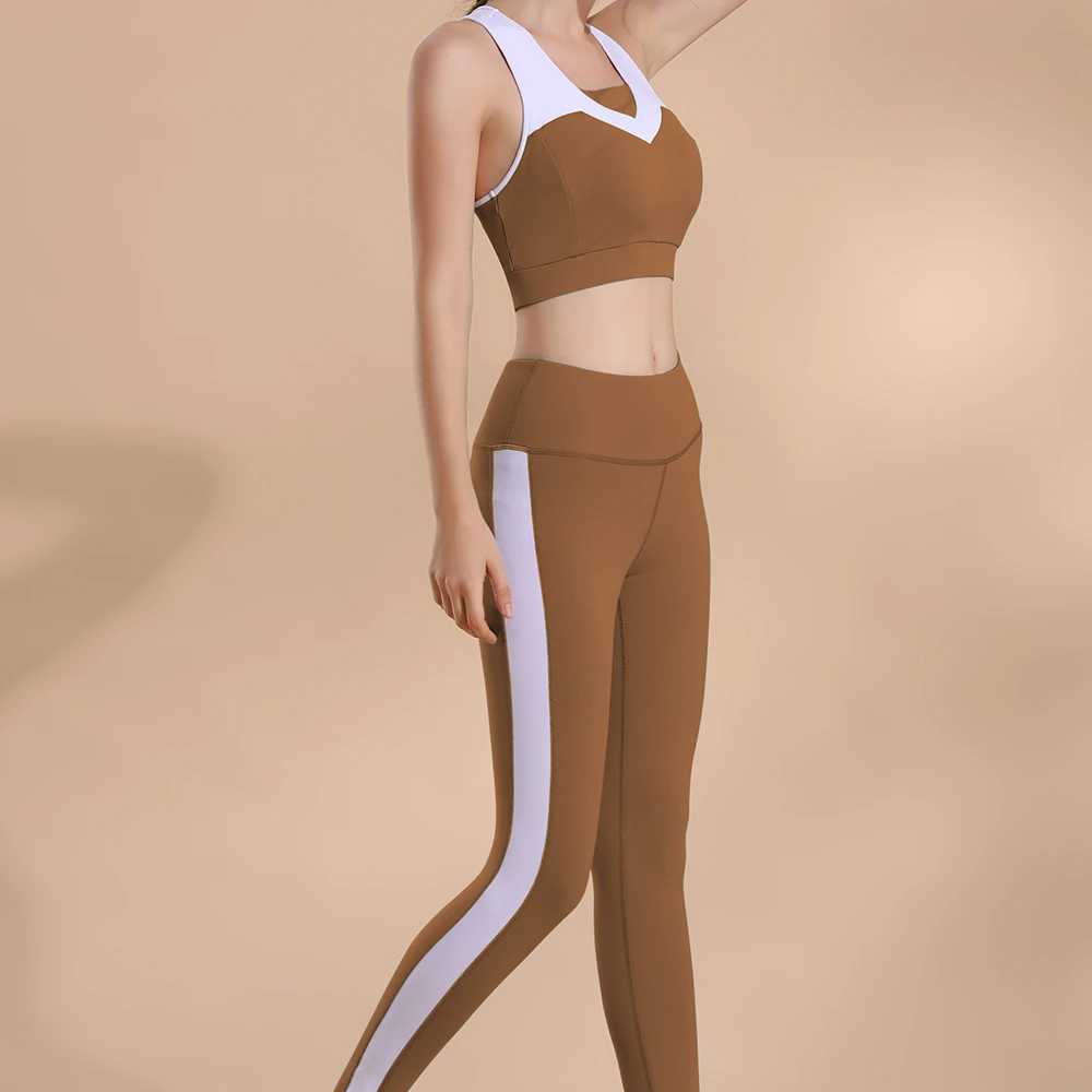 yoga sets vest pants finess