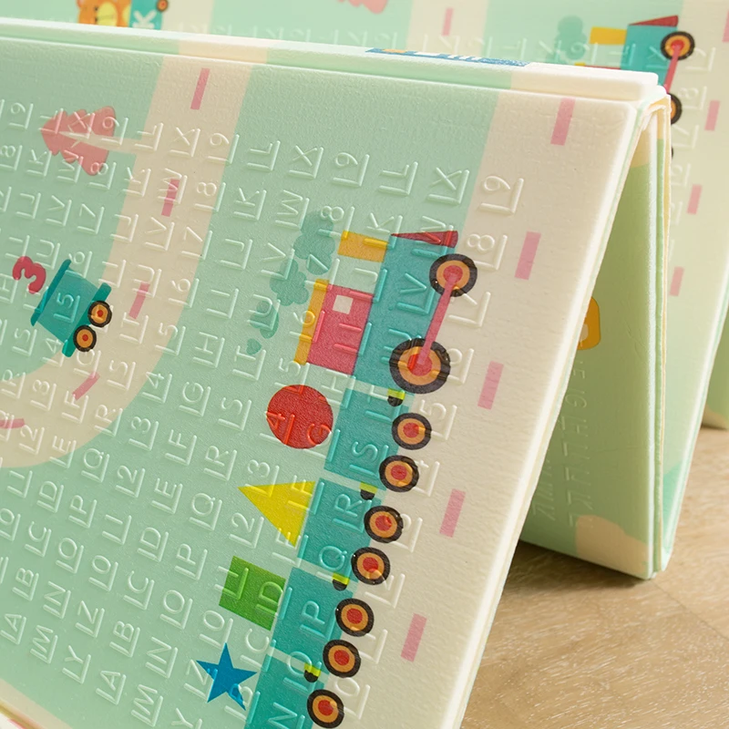 Infant Shining 180X200CM XPE Play Mat 1CM Thickness Cartoon Baby Play Mat Foldable Anti-skid Carpet Children Game Mat B Infant Shining 180X200CM XPE Play Mat 1CM Thickness Cartoon Baby Play Mat Foldable Anti-skid Carpet Children Game Mat B