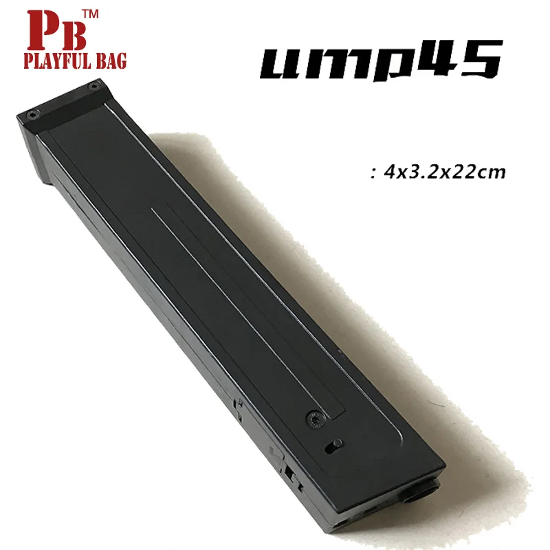 PB игривый bagToys Спорт на открытом воздухе CS нейлон UMP45 основной корпус Гофрированная коробка труба Батт jinming8 волна коробка комбинация гель мяч пистолет