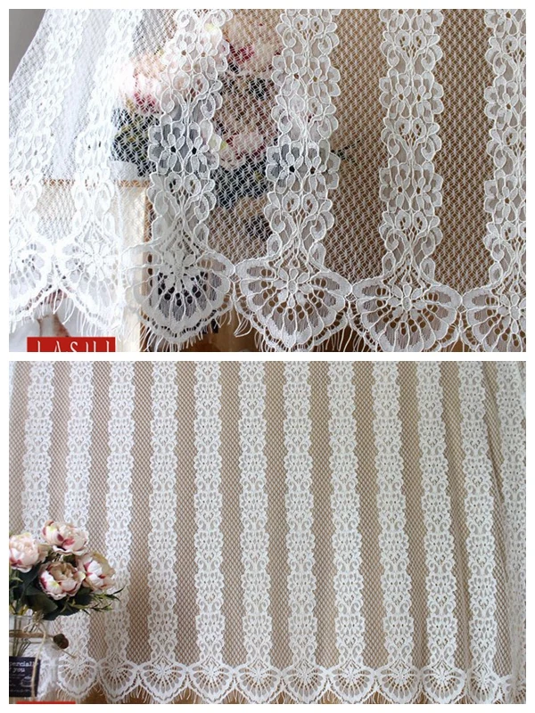 LASUI 1 5 м * 3 Проводные французские ресницы кружевные полоски Изысканная одежда