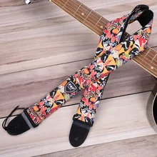 Hot 11 Types Colorful Belt Guitar Straps Personalized Printing Guitar Bass Electric Guitar High Quality Strap
