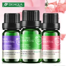 Новинка, Эфирное растительное масло, лаванда, роза, чайное дерево, Эфирная масляная смесь, увлажняющее масло, контроль, контрактивная красота лица