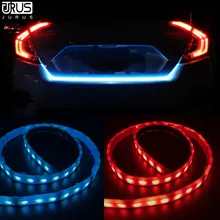 

JURUS Flexible Led Strip Tailgate Flow Trunk Tail Daytime Running Light Ribbon Led Turn Signal Lights Red Flashing Light Brake
