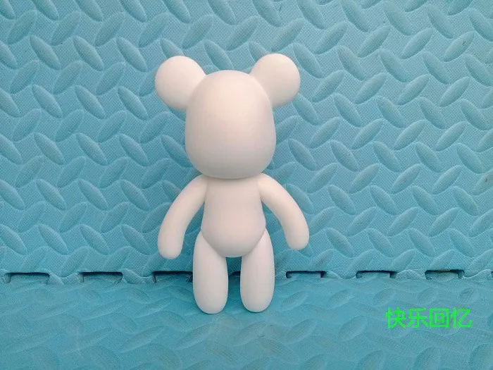 5 шт./компл. glomy Bear POPOBE 7 дюймов белая форма для DIY окрашенная 18 см H