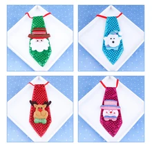 Милый Рождественский мультфильм Санта Клаус снеговик лося Bling сверкающие с подсветкой Детская бабочка Рождество Дети Девочки Мальчики игрушки