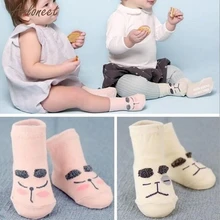 

2017 FASHION Baby Infant Socks Newborn Cotton Boy Girl Cute Asymmetry Toddler Anti-slip Socks