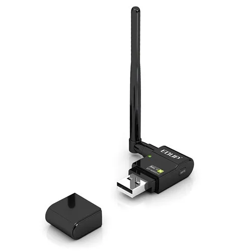 RTL8191SU 300 Мбит/с высоким коэффициентом усиления беспроводной USB адаптер, 802.11b/g/n EDUP EP-MS8512 WiFi USB беспроводная сетевая карта с 6dBi антенной