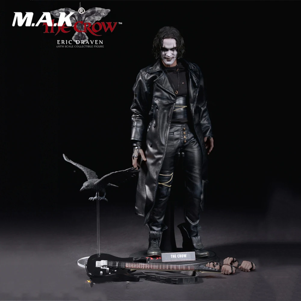 

New MMS210 The Crow 1/6 Full Set Hot Toys Eric Draven Action Figure Toy Doll Toys Gift Boxed Model for Fans Collection Gifts