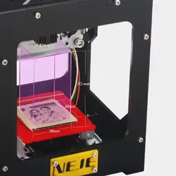 NEJE DK-8-KZ 1000 мВт мини лазерная гравировальная машина DIY Электрический мини-принтер оборудования для дома и рабочего места