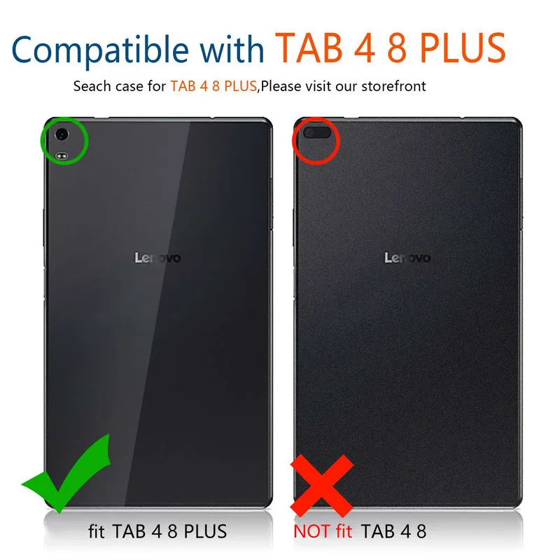 Чехол для Lenovo Tab 4 8 Plus TB 8704N чехол из искусственной кожи подставка TAB4 &quotPlus 8704F 8704X