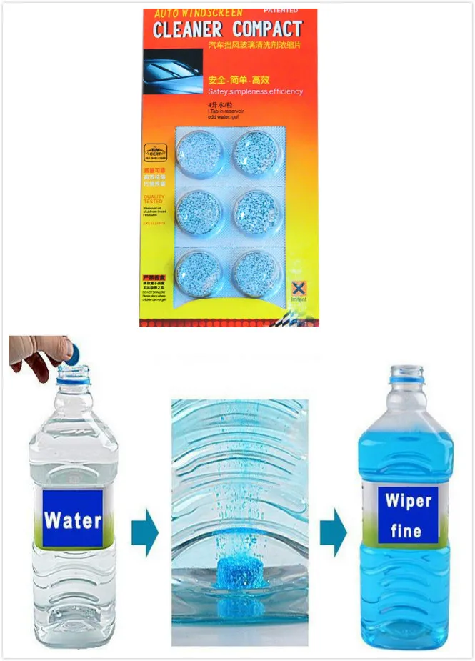 6pcs / pack New Auto Windshield Glass Washer Window