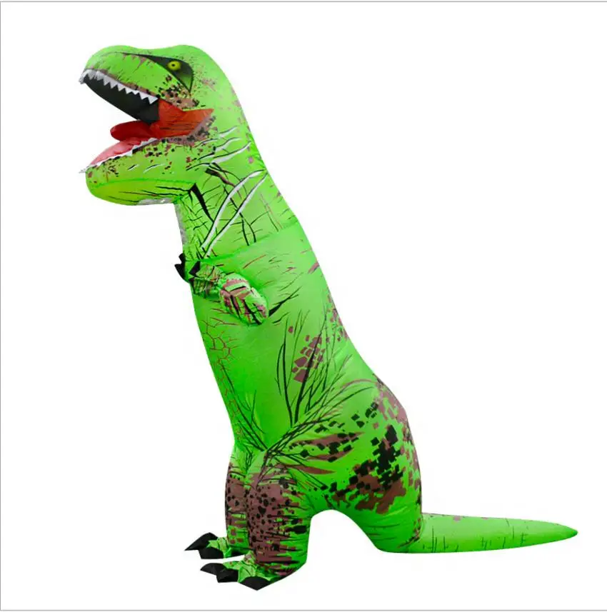 Надувные костюмы динозавра T REX для женщин Blowup Rex динозавр Хэллоуин надувной