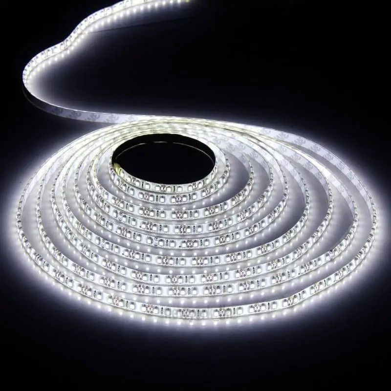 5M Водонепроницаемый 120 светодиодный/м светодиодный полосы 3528 SMD12V гибкий
