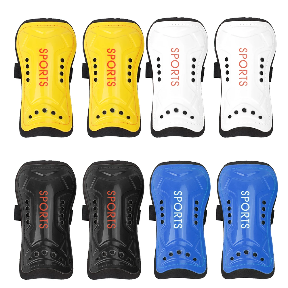 One Pair Lightweight Soft Outdoor Sports Safety Football Shin Pads