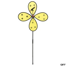 Большая пчелиная ветряная мельница, вихревая ветряная вертушка, домашний дворовый садовый декор, детская игрушка May06