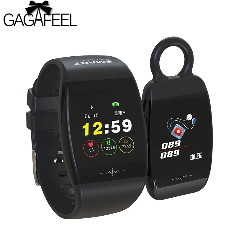 

Gagafeel P1 Smart Wristband Bluetooth Smart Watch IP68 Waterproof Heart Rate Monitor Fitness Bracelet Blood Pressure for Phone