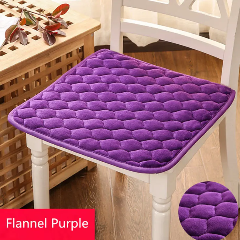 Хлопковая однотонная подушка для сидения, удобная подушка для дома и офиса, может быть закреплена на стуле, подушка для сидения, ягодицы, Подушка для стула, 5 цветов