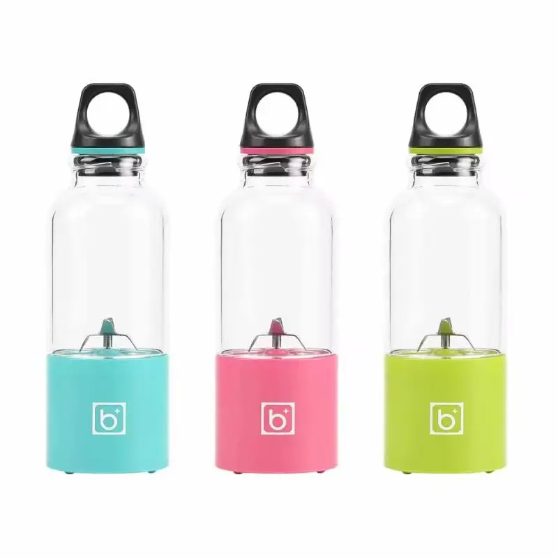 500ml Portable Juicer Cup USB Rechargeable Electric Automatic Bingo Vegetables Fruit Juice Tools Maker Cup Blender Mixer Bottl