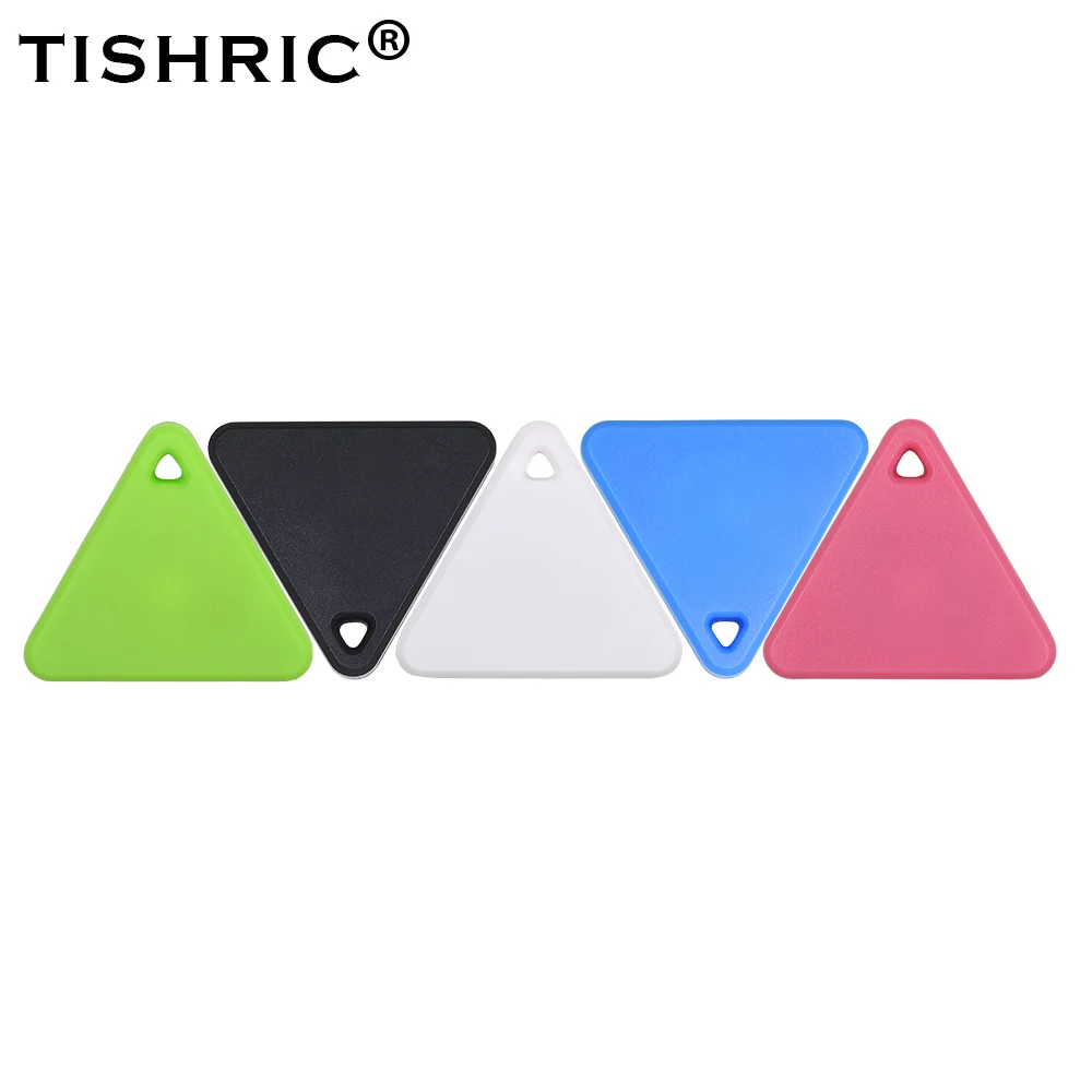 TISHRIC Wireless Bluetooth Key Finder/tags/search/tracker Anti lost keychain smart mini gps locator keys itag keyfinder dog kids |