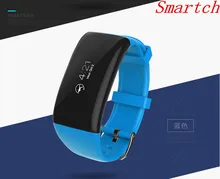 Smartch сердечного ритма Мониторы X16 Bluetooth Smart Band Пальминг яркий Экран браслет Водонепроницаемый IP67 фитнес-трекер Браслеты