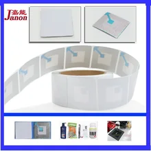 EAS Защитная мягкая этикетка 1000 шт, 4 см X 4 см пустая RF 8,2 МГц Противоугонная Защитная мягкая этикетка