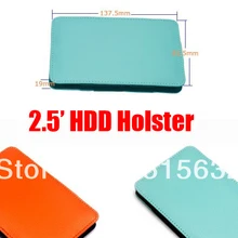 Кожаный внешний 2," HDD защитный портативный чехол HDD чехол сумка
