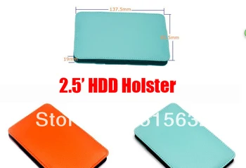 

Leather External 2.5" HDD Protective Portable Sleeve Case HDD Case Bag