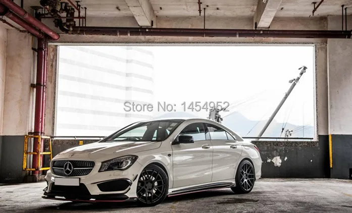 

Cla45 Body kit-RZA Style Carbon Fiber Body kit for Benz Cla45 CLA250 CLA260 front lip/canards/side skirts/diffuser/spoiler