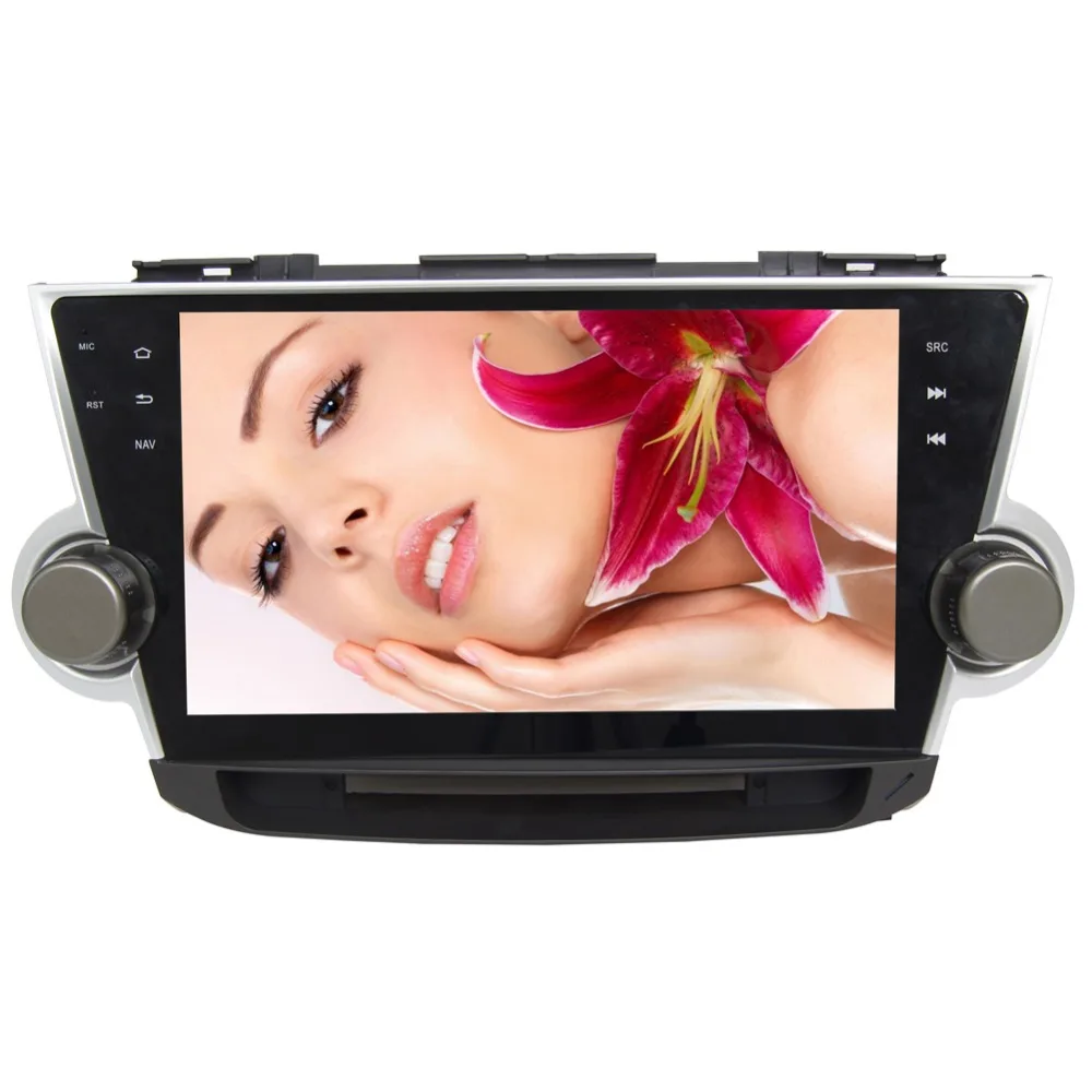 

10.1" HD 1024*600 Android 6.0 Car DVD Radio GPS Stereo Navigation Player for Toyota Highlander 2008-2014 GPS Radio Quad Core 4G