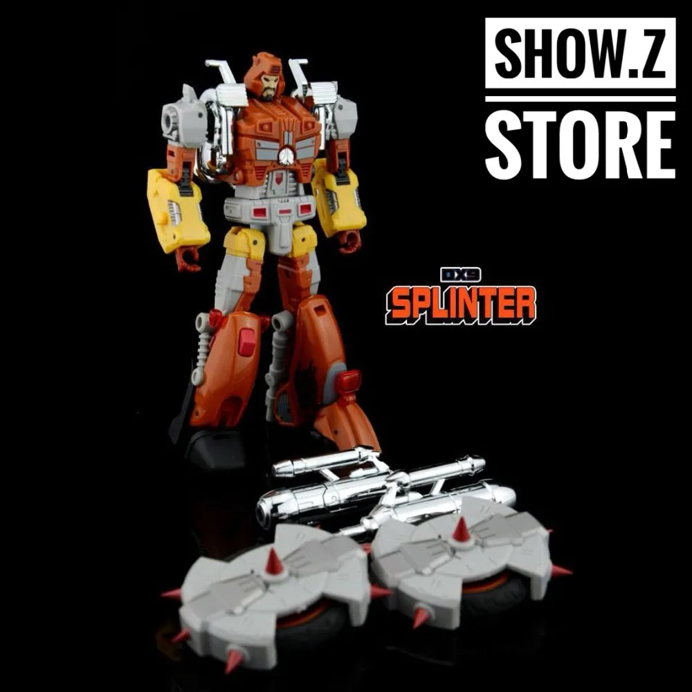 [Show.Z Store] DX9 Toys D02S Splinter Wreck-Gar Transformation Action Figure Dino Bot Junkion 